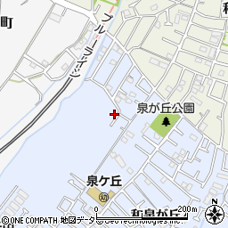 和泉栄町内会館周辺の地図