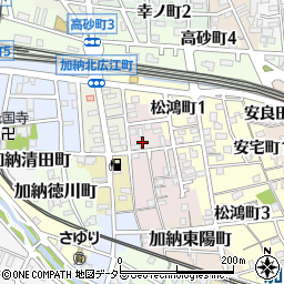 岐阜県岐阜市加納東広江町50周辺の地図