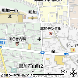 岐阜県各務原市那加石山町1丁目119-3周辺の地図