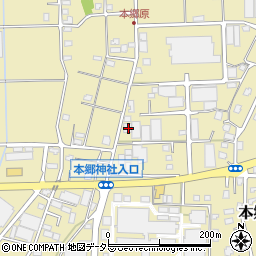 神奈川県海老名市本郷2680-3周辺の地図