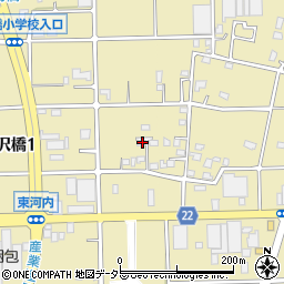 神奈川県海老名市門沢橋1丁目3-10周辺の地図