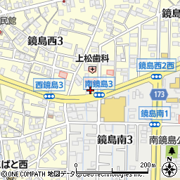 上松歯科医院周辺の地図