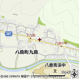 兵庫県養父市八鹿町九鹿259周辺の地図