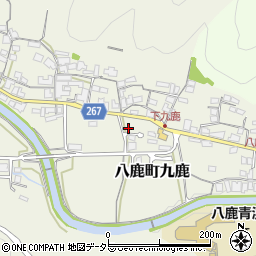 兵庫県養父市八鹿町九鹿496周辺の地図