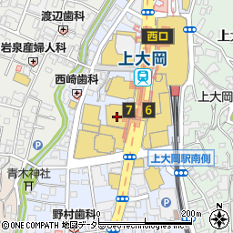 セリア上大岡店周辺の地図