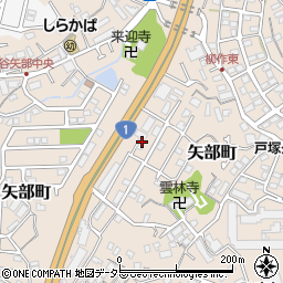 レジェンド戸塚周辺の地図