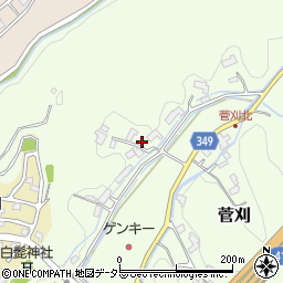 岐阜県可児市菅刈1138周辺の地図