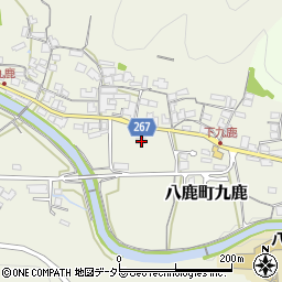 兵庫県養父市八鹿町九鹿498-5周辺の地図