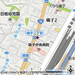 神奈川県横浜市磯子区磯子2丁目19-34周辺の地図