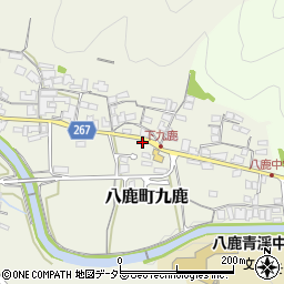 兵庫県養父市八鹿町九鹿497周辺の地図