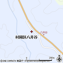兵庫県美方郡香美町村岡区八井谷11周辺の地図