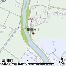 川根神社周辺の地図