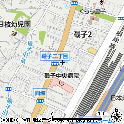 神奈川県横浜市磯子区磯子2丁目19-35周辺の地図