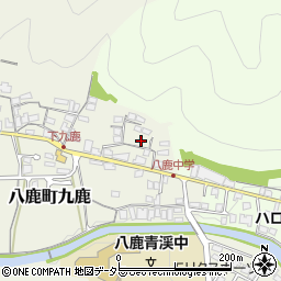 兵庫県養父市八鹿町九鹿274-4周辺の地図