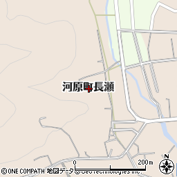 鳥取県鳥取市河原町長瀬周辺の地図
