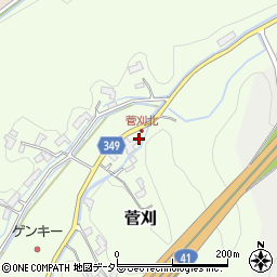 岐阜県可児市菅刈1058周辺の地図
