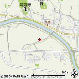 兵庫県養父市八鹿町九鹿861周辺の地図