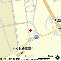 島根県松江市八雲町東岩坂77-3周辺の地図