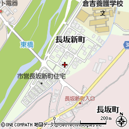 鳥取県倉吉市長坂新町17周辺の地図