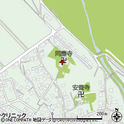 同慶寺周辺の地図