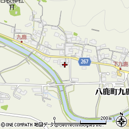 兵庫県養父市八鹿町九鹿532周辺の地図