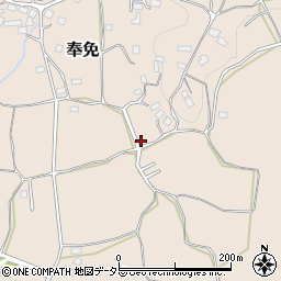千葉県市原市奉免1321-2周辺の地図