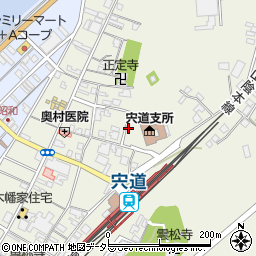 島根県松江市宍道町宍道周辺の地図