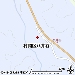兵庫県美方郡香美町村岡区八井谷9周辺の地図