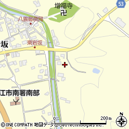 島根県松江市八雲町東岩坂707-4周辺の地図