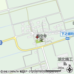 滋賀県長浜市下之郷町280周辺の地図