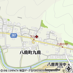 兵庫県養父市八鹿町九鹿254周辺の地図