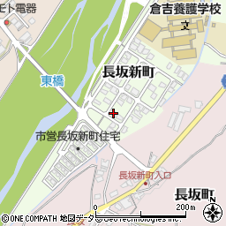 鳥取県倉吉市長坂新町1181周辺の地図