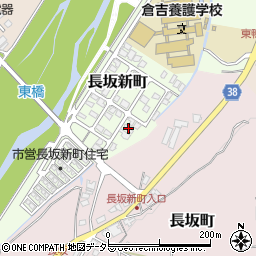 鳥取県倉吉市長坂新町1204周辺の地図
