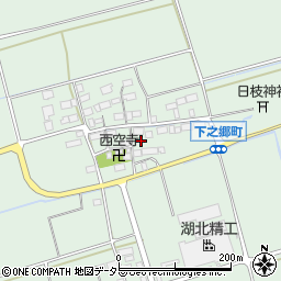 滋賀県長浜市下之郷町261周辺の地図
