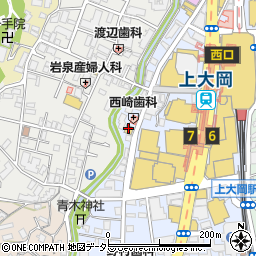 セブンイレブン横浜上大岡西１丁目店周辺の地図