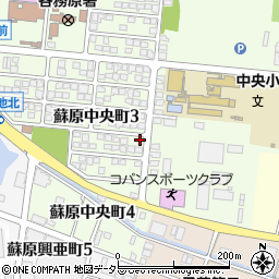 岐阜県各務原市蘇原中央町3丁目137周辺の地図