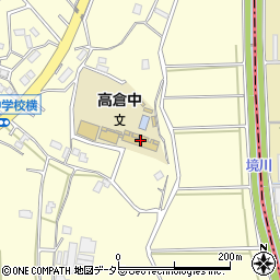 藤沢市立高倉中学校周辺の地図