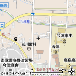 滋賀県高島市今津町弘川231周辺の地図