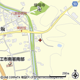 島根県松江市八雲町東岩坂707周辺の地図