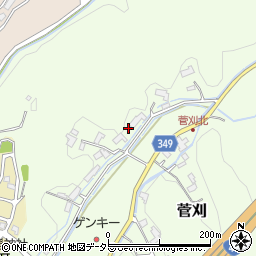 岐阜県可児市菅刈1147周辺の地図