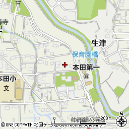 岐阜県瑞穂市本田1480-1周辺の地図