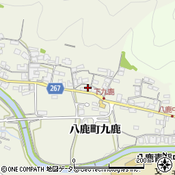 兵庫県養父市八鹿町九鹿487周辺の地図