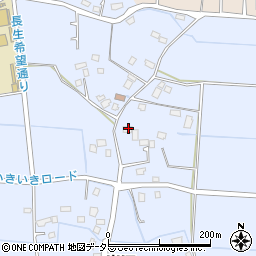 千葉県長生郡長生村岩沼1195周辺の地図