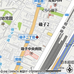 神奈川県横浜市磯子区磯子2丁目19-C周辺の地図