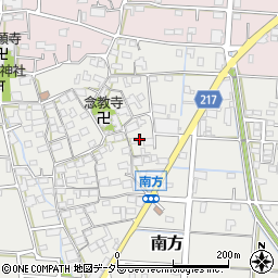 岐阜県安八郡神戸町南方周辺の地図