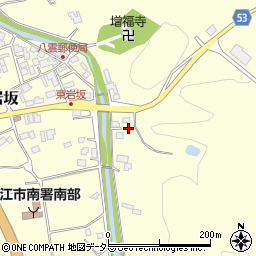 島根県松江市八雲町東岩坂707-1周辺の地図