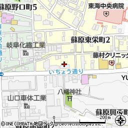アンデックス株式会社　岐阜テクニカルセンター周辺の地図