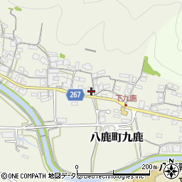 兵庫県養父市八鹿町九鹿472周辺の地図