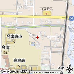 滋賀県高島市今津町弘川69周辺の地図