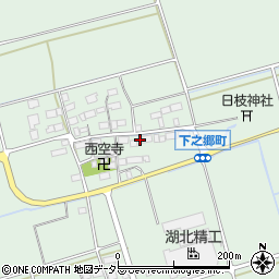 滋賀県長浜市下之郷町261-2周辺の地図